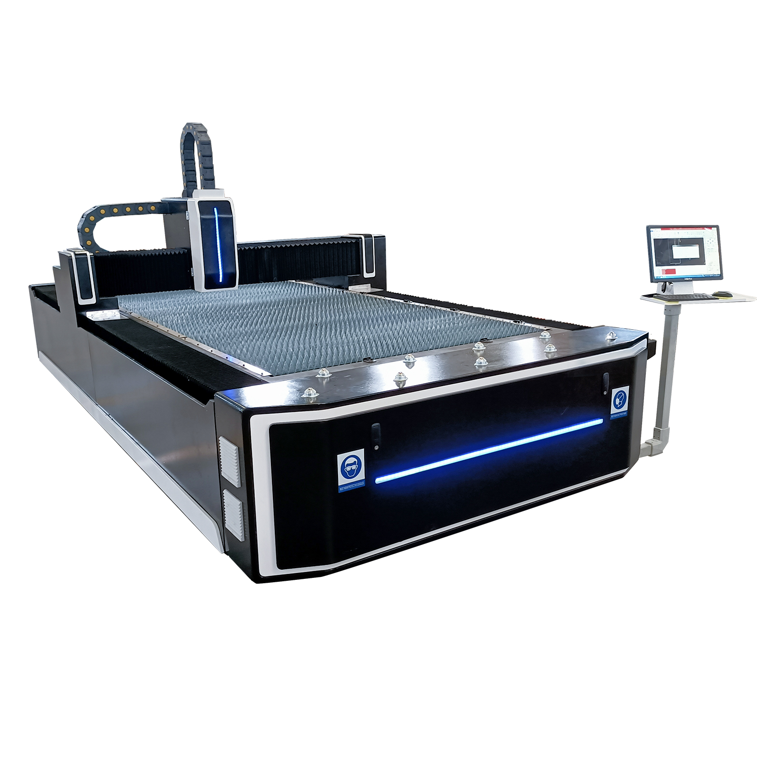 SFX-1325 1000W 1500W 2000W Sheet Metal Fiber Laser Cutting Machine Metal Laser Cutter 1300*2500mm Workbed